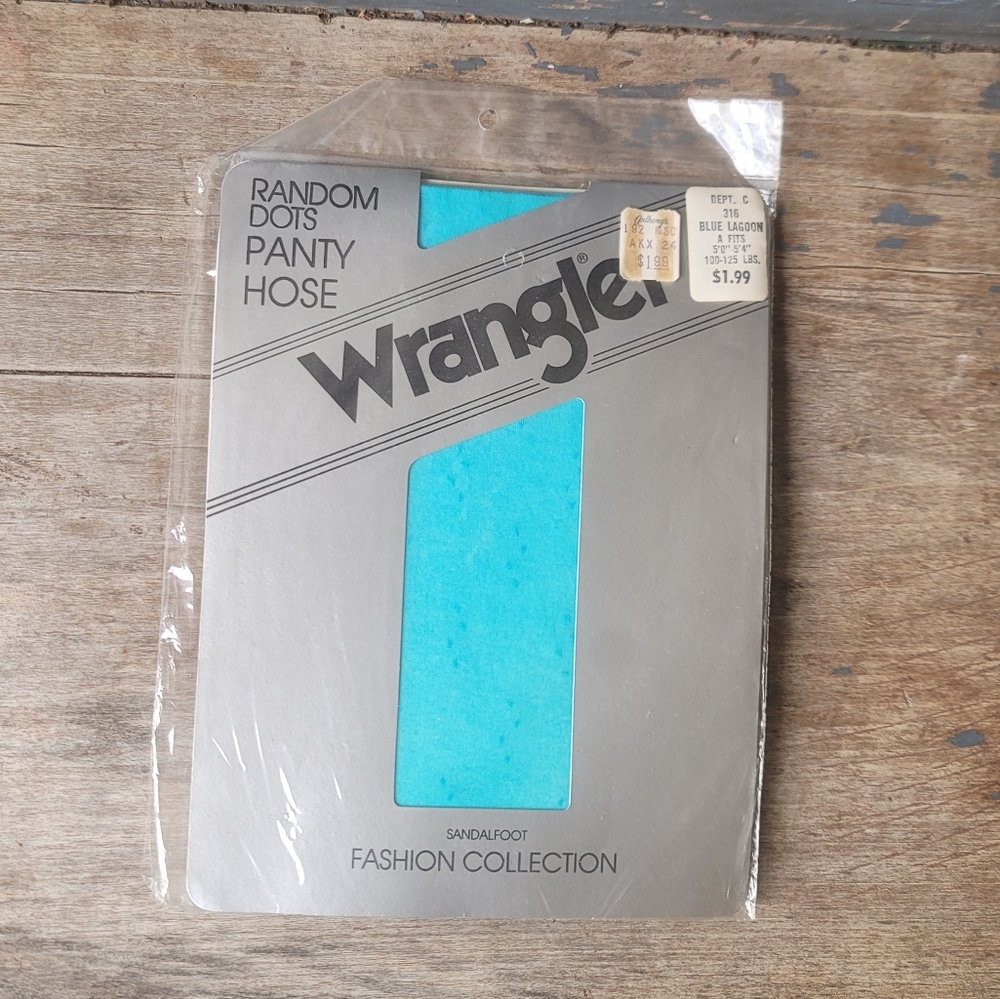 Wrangler Blue Pantyhose